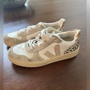 Veja Tennis Shoes- Cheeta detailing